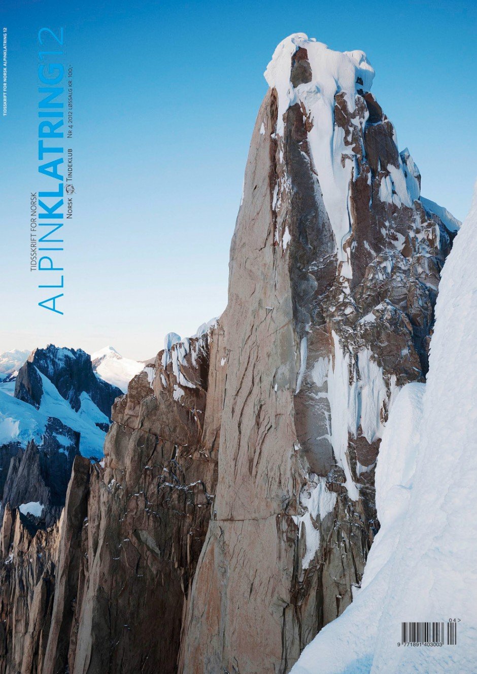 Bilde av Tidsskrift For Norsk Alpinklatring 2012